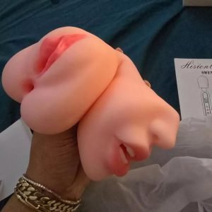 Male Oral Masturbator for Men Deep Throat Silicone Realistic Mouth Pocket Pussy